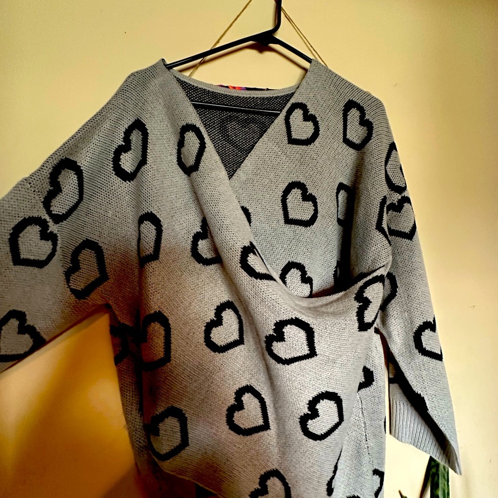Heart sweater